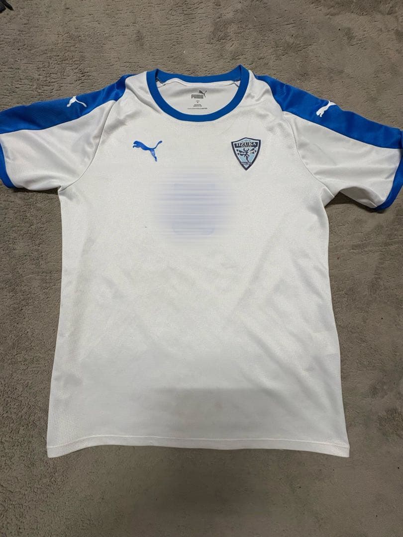 飯塚高校サッカー部　 練習試合ユニホーム　白　Mサイズ