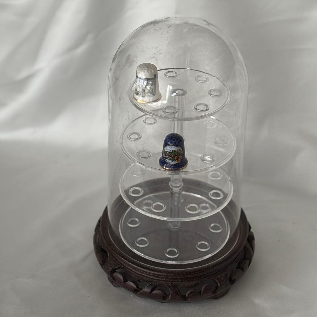 シンブル ドーム　コレクション　ディスプレイ　ラック　指ぬき