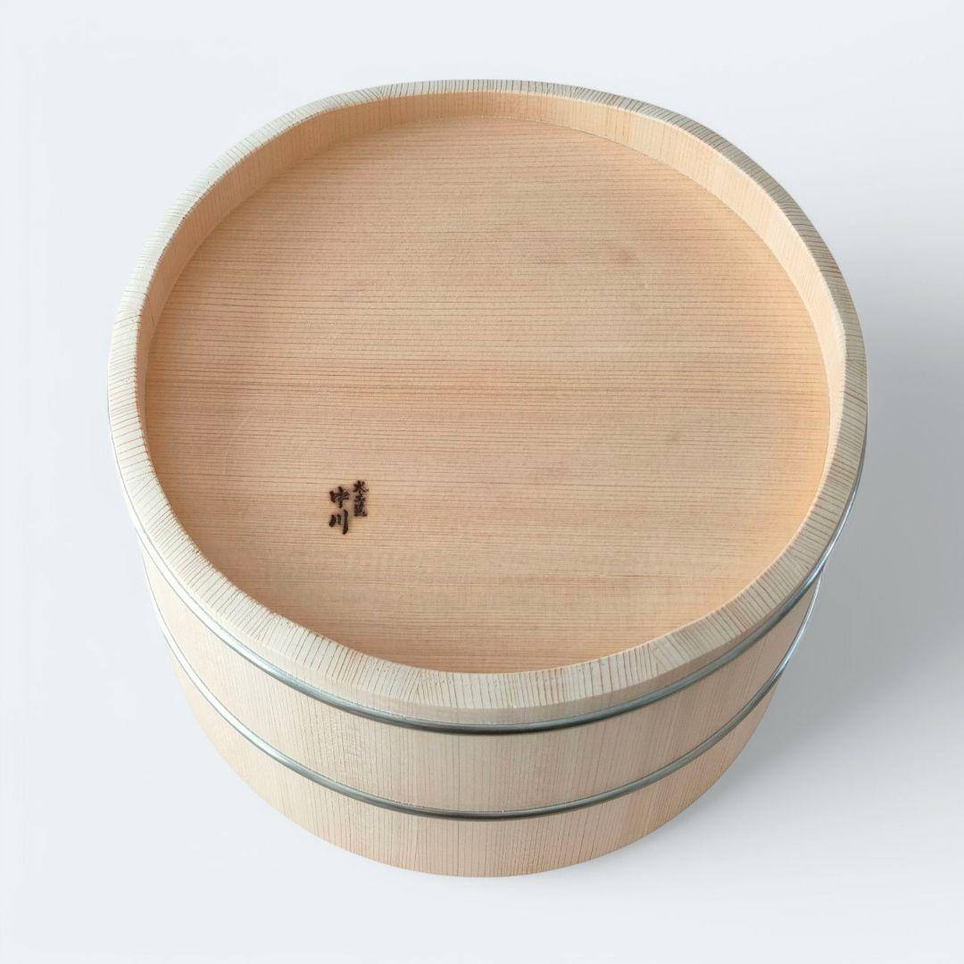 【中川木工芸／比良工房】椹 おひつ 三合 me-003