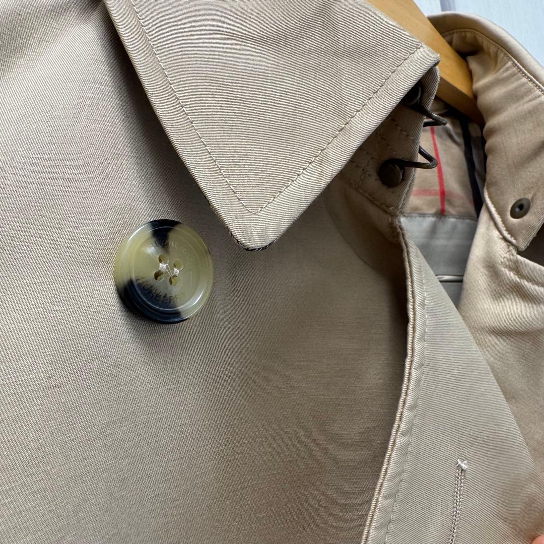 バーバリー　ベージュ トレンチコート ダブルブレスト