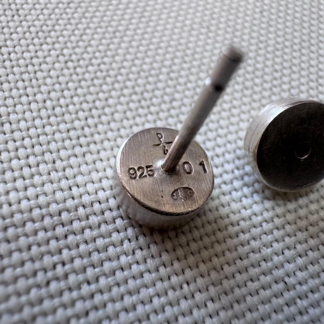 アクセサリー parts of four DIAMOND SLAB STUD EARRING