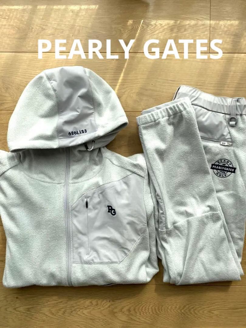 美品　パーリーゲイツ 冬用　上下 セット