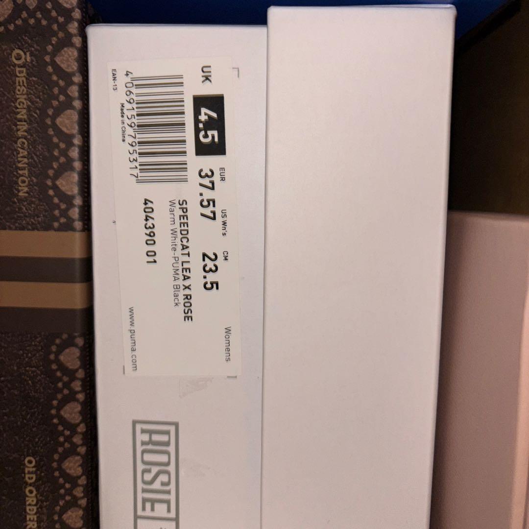 新品 PUMA SPEEDCAT LEA X ROSE BLACKPINK