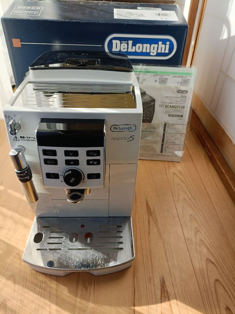 ★現状品　ジャンク　デロンギ マグニフィカS ECAM23120WN ホワイト