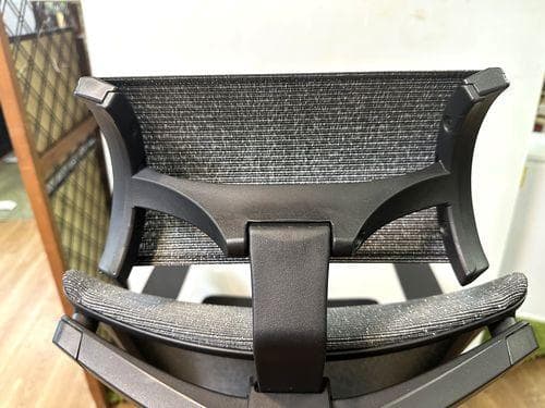 J【中古品】イトーキ サリダチェア YL8 可動肘付 YL8-SGBL-AEL