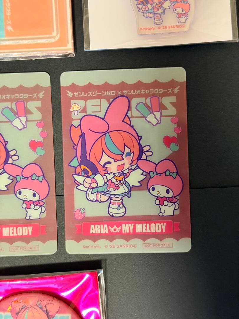 ゼンレスゾーンゼロ アリア サンリオコラボ 特典 まとめ売り