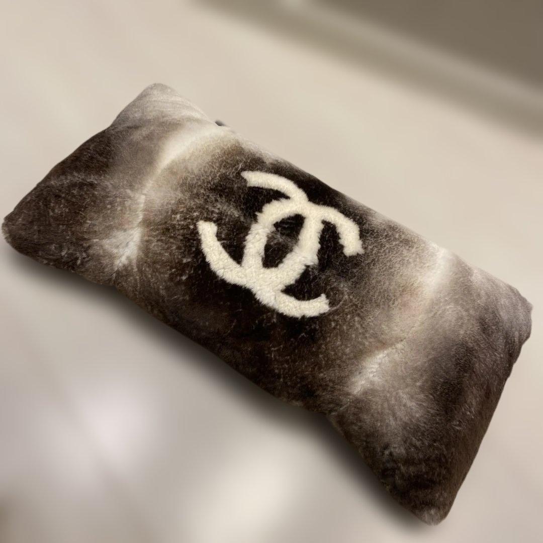 CHANEL 【シャネル】 ラビットファー クッション 正規品