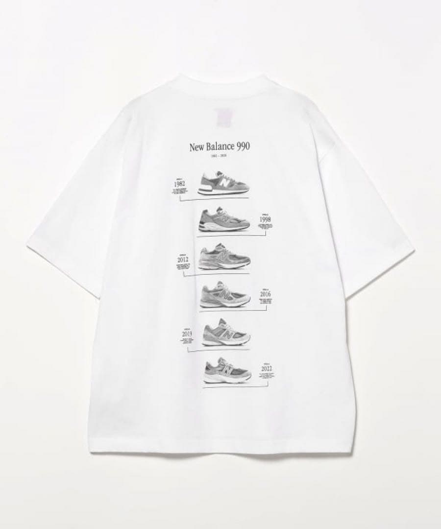 BEAMS New Balance graphic T-shirts 未使用品