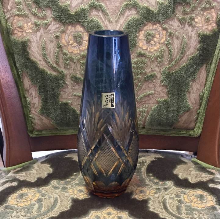 江戸切子 花瓶