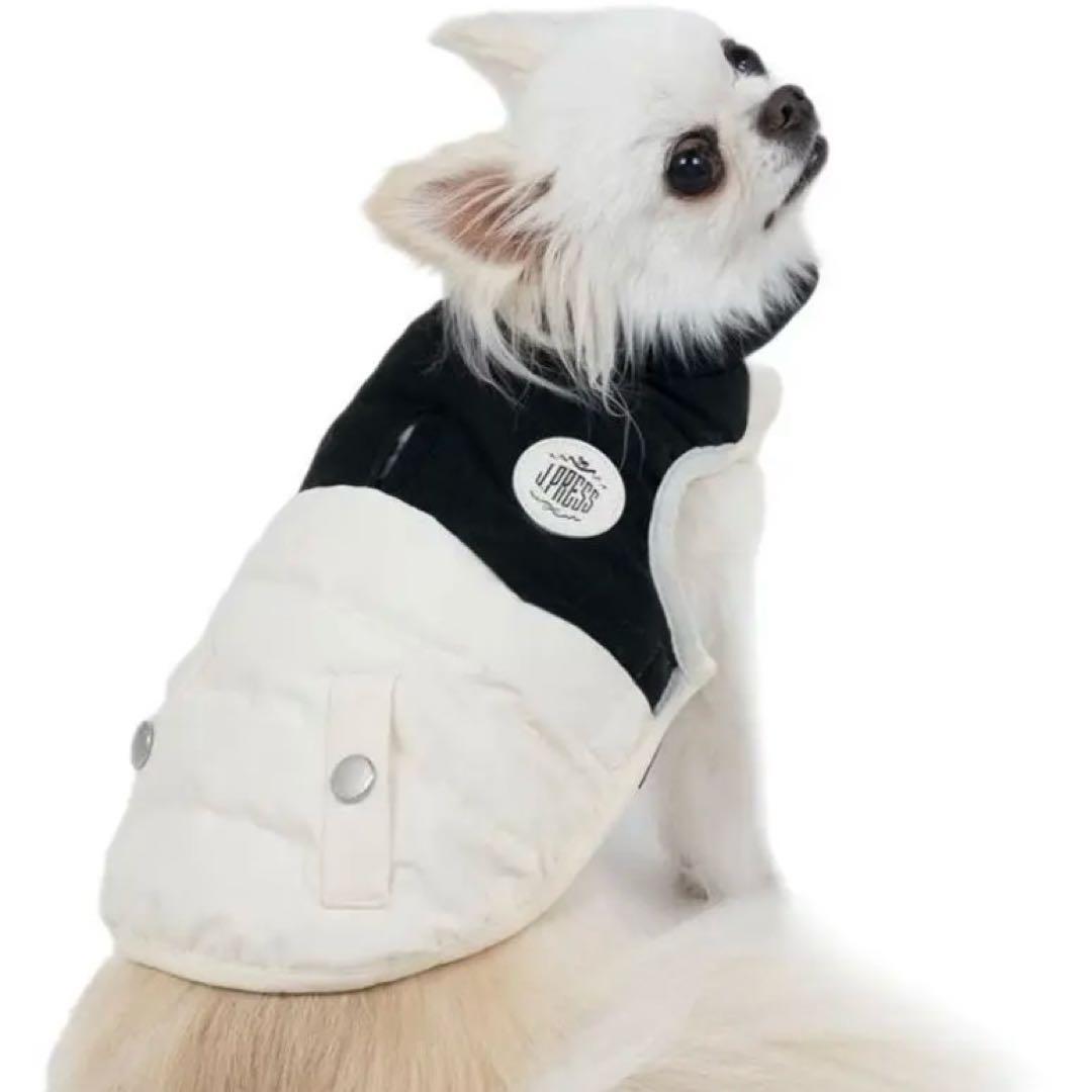 J.PRESS バイカラーベスト 《ホワイト》 3S