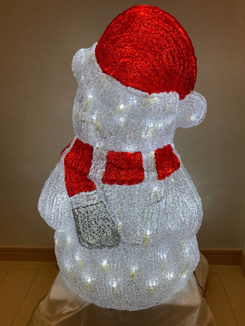 クリスマスイルミネーション　くま