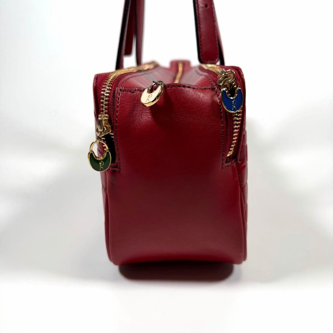 【未使用に近い】ジャーダ　ロベルタディカメリーノ　トートバッグ　TOKYO 赤