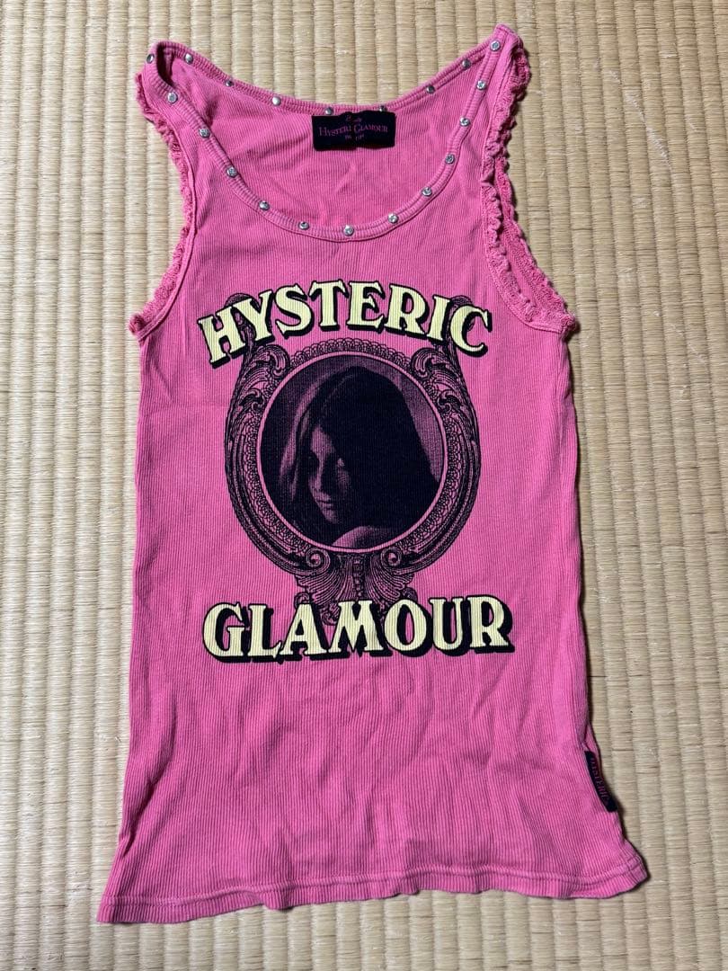 ヒステリックグラマービジュー付きタンクトップ✨