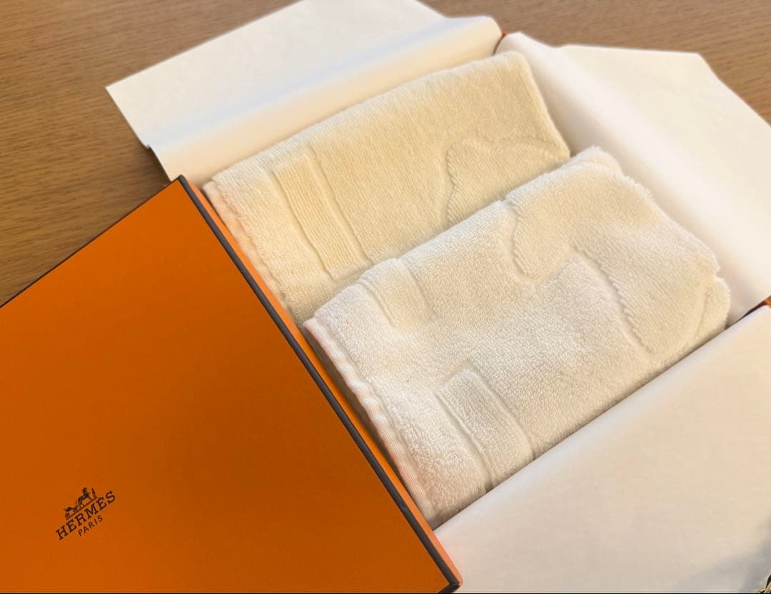 HERMES タオル 2枚セット