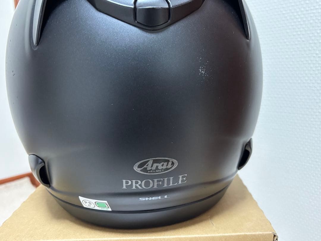 Arai フルフェイスヘルメット プロファイル　マットブラック　59.60センチ