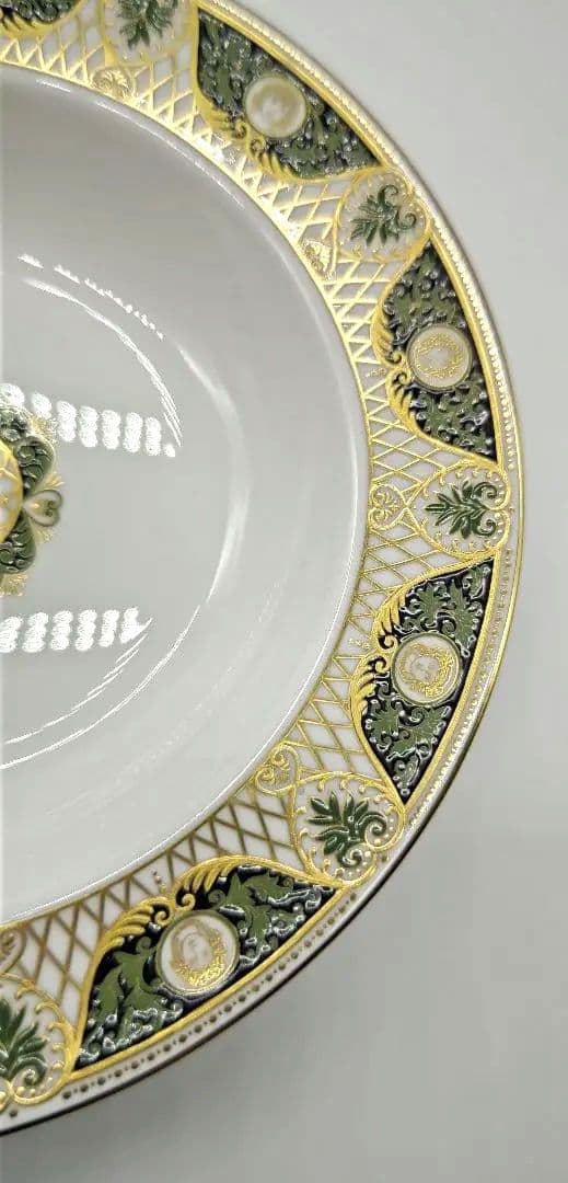 未使用 美品 レア ウェッジウッド バーリントン スーププレート 6枚セット