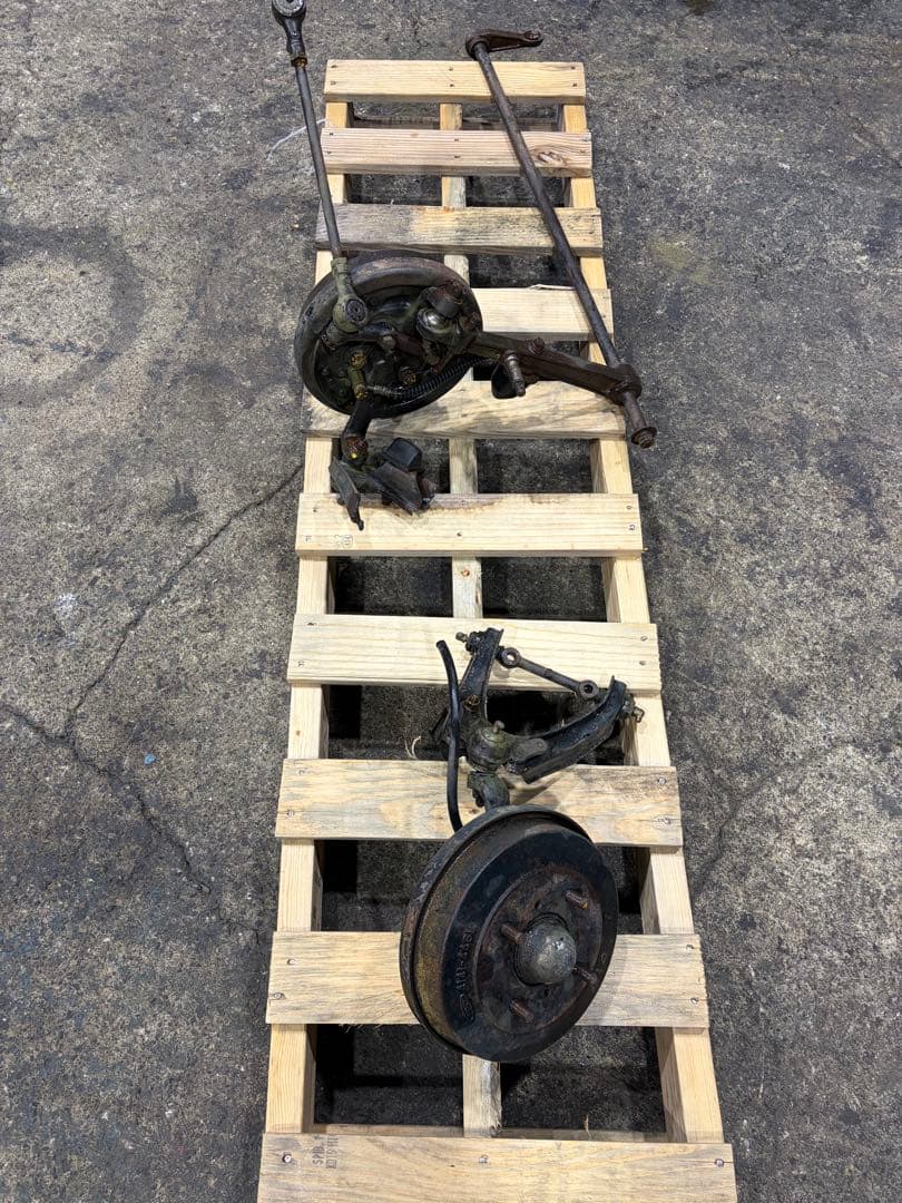 ダイハツコンパーノ　フロントブレーキ