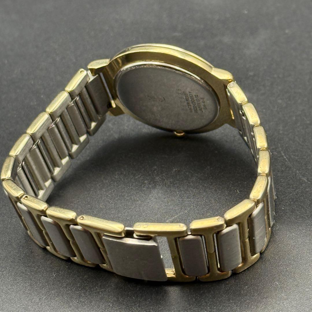 YVES SAINT LAURENT 腕時計 稼働品 ゴールド×シルバー YSL