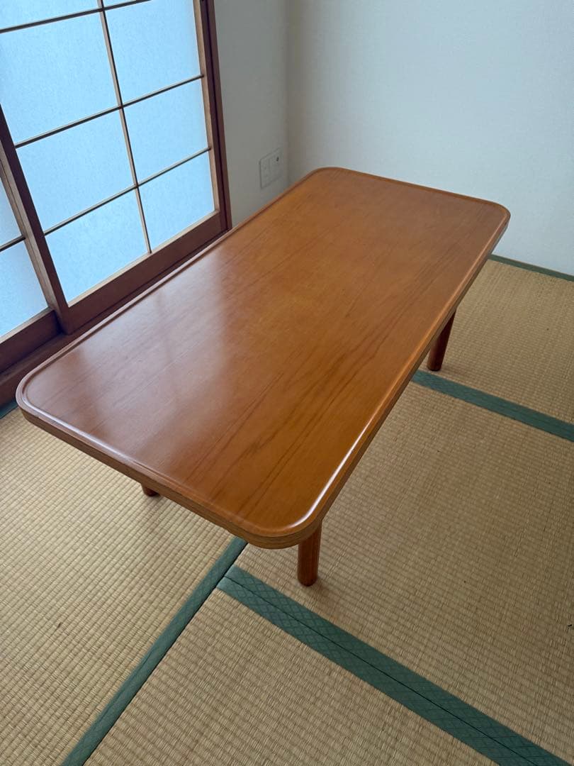 ナチュラルウッド 長方形テーブル