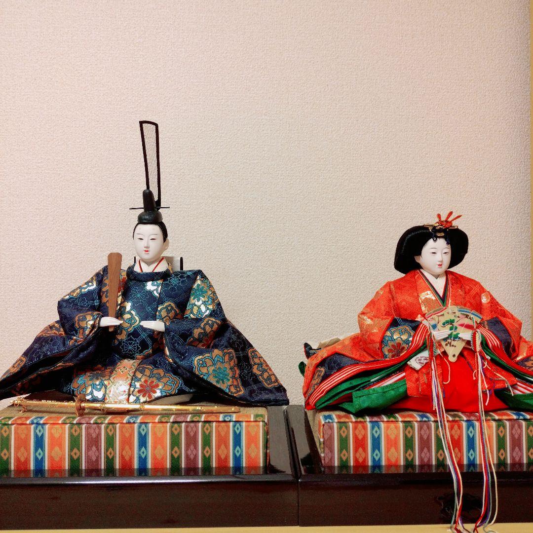 人形の東月 雛人形セット 男雛・女雛