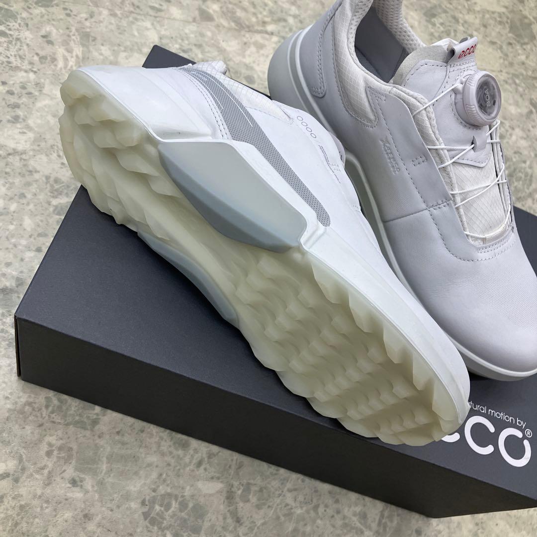 ECCO bion natural motion ホワイト ゴルフシューズ