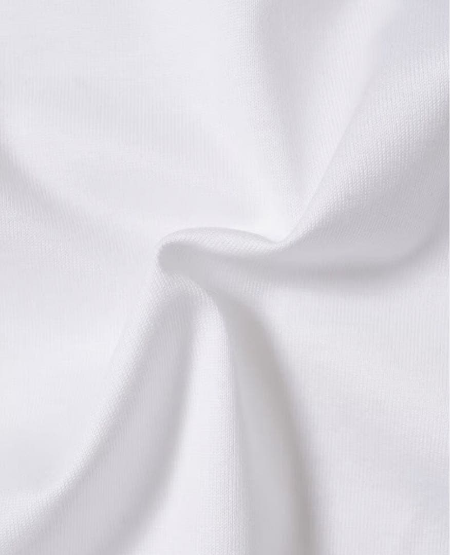 MB ULTIMATE FABRICシーアイランドコットンロンT 白Sサイズ