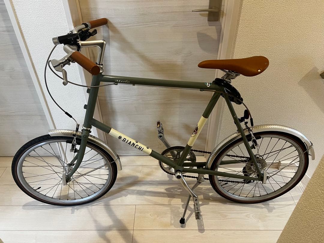 【値下げ！】【美品！】Bianchi Marta 小径自転車 グリーン