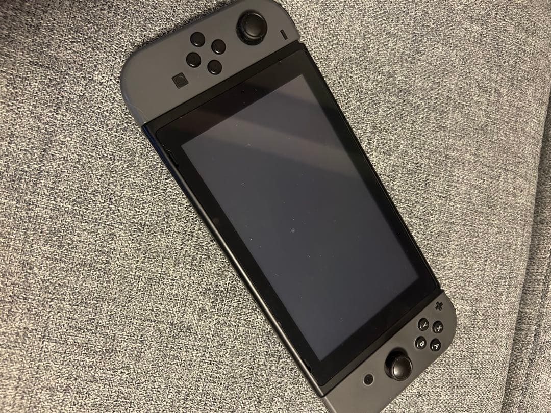 Nintendo Switch 本体 グレー　付属品あり
