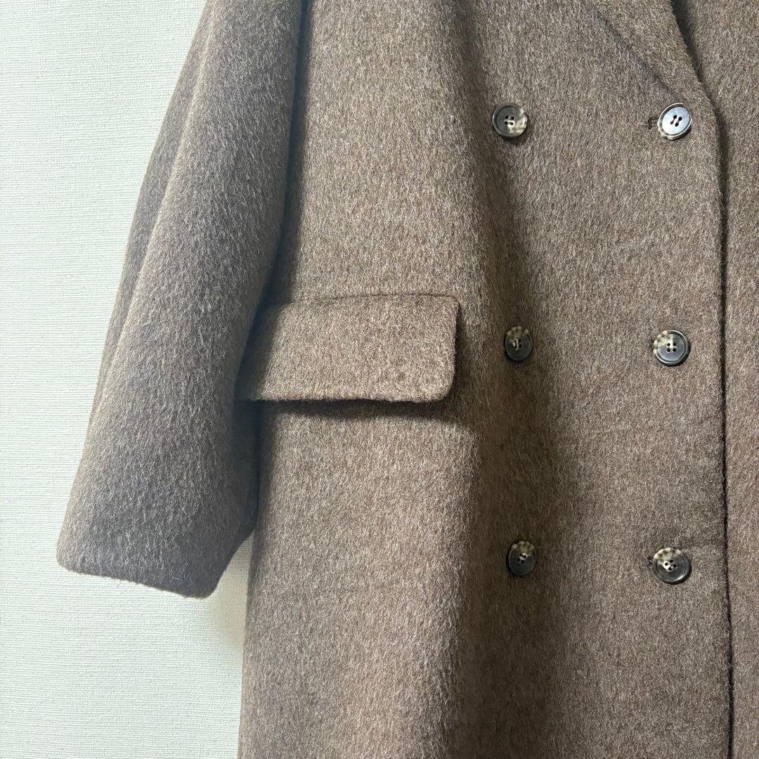 25AW CLANE ダブルウールロングコート コート◆タグ付き/美品/試着のみ