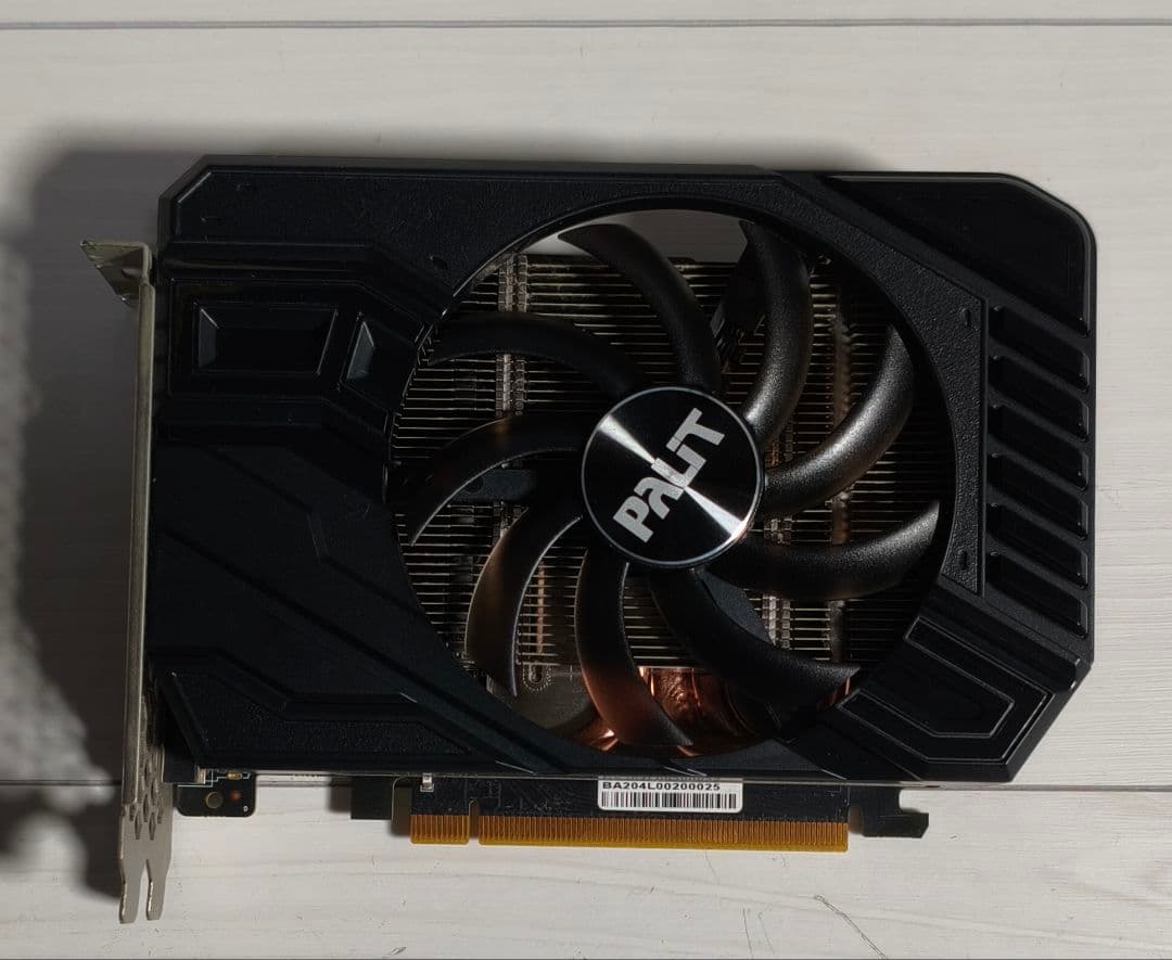 グラフィックボード　PALIT geforce GTX1660super
