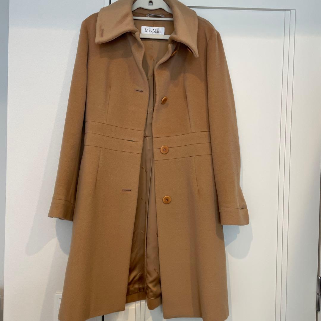 ※みきママ※ 新品Max Mara 白タグ キャメル サイズS