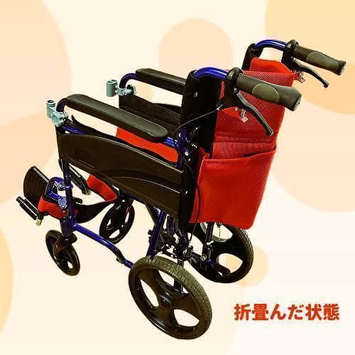 美品✨一台のみ✨車椅子/介助用お出かけ車いす＊テーブル・クッション付折り畳式