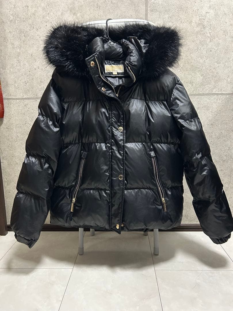 MICHAEL KORS ブラックダウンジャケット XS