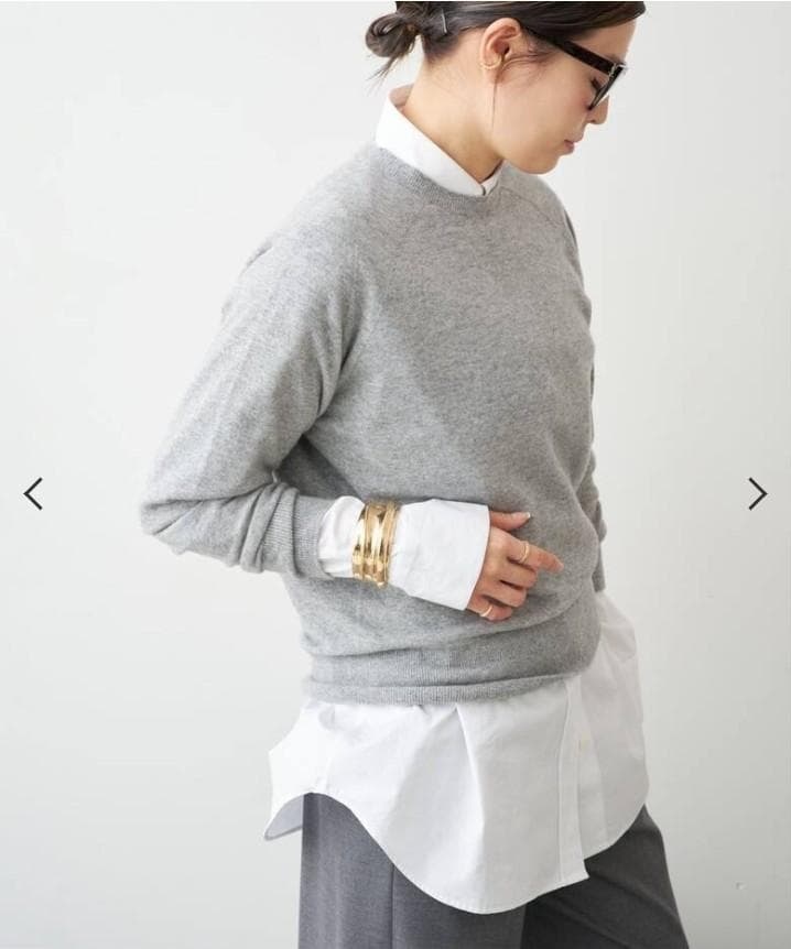 Deuxieme Classe CAPRI クルーネック プルオーバー