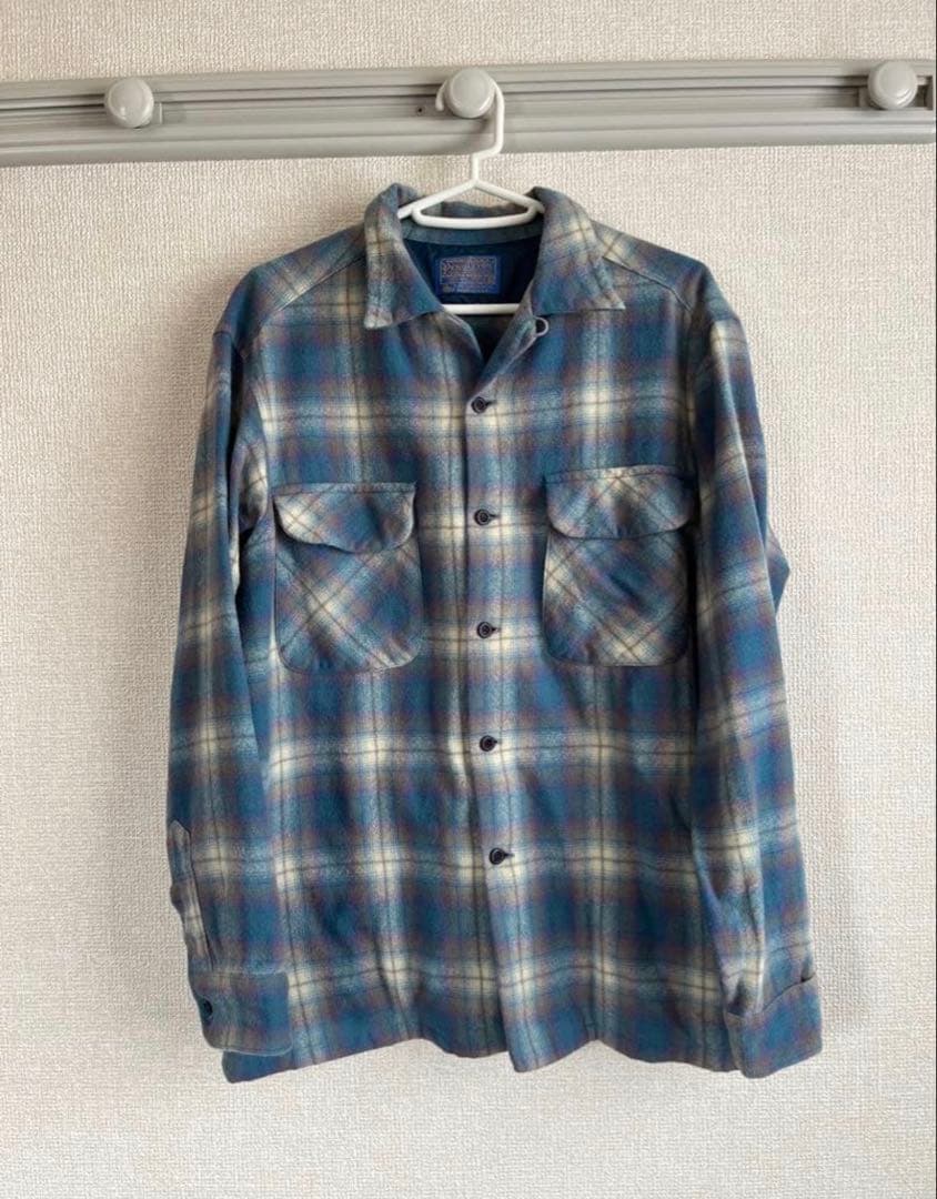 ペンドルトン　pendleton オンブレ　ボードシャツ　　 ウールシャツ
