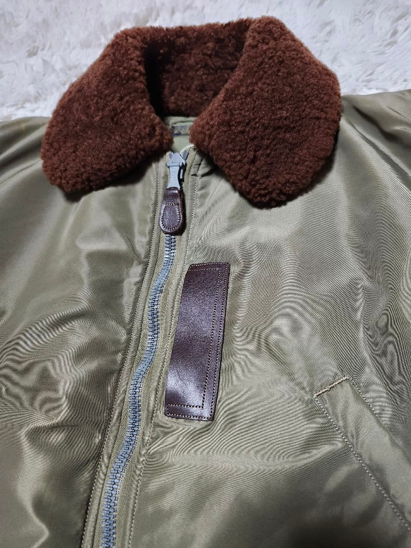 【良品・希少】バズリクソンズ　B-15C 　ボア　M13507 M品番　オリーブ