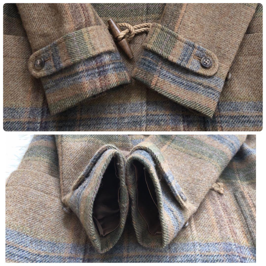 名作✨美品　ラルフローレン　レアモデル　ダッフルコート　チェック柄　人気　完売