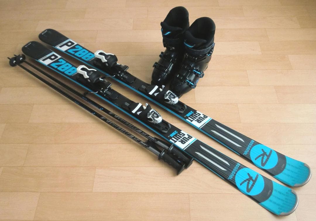 ■■送料無料■ロシニョール■メンズスキーフルセット■板156靴26■メンテ付■■