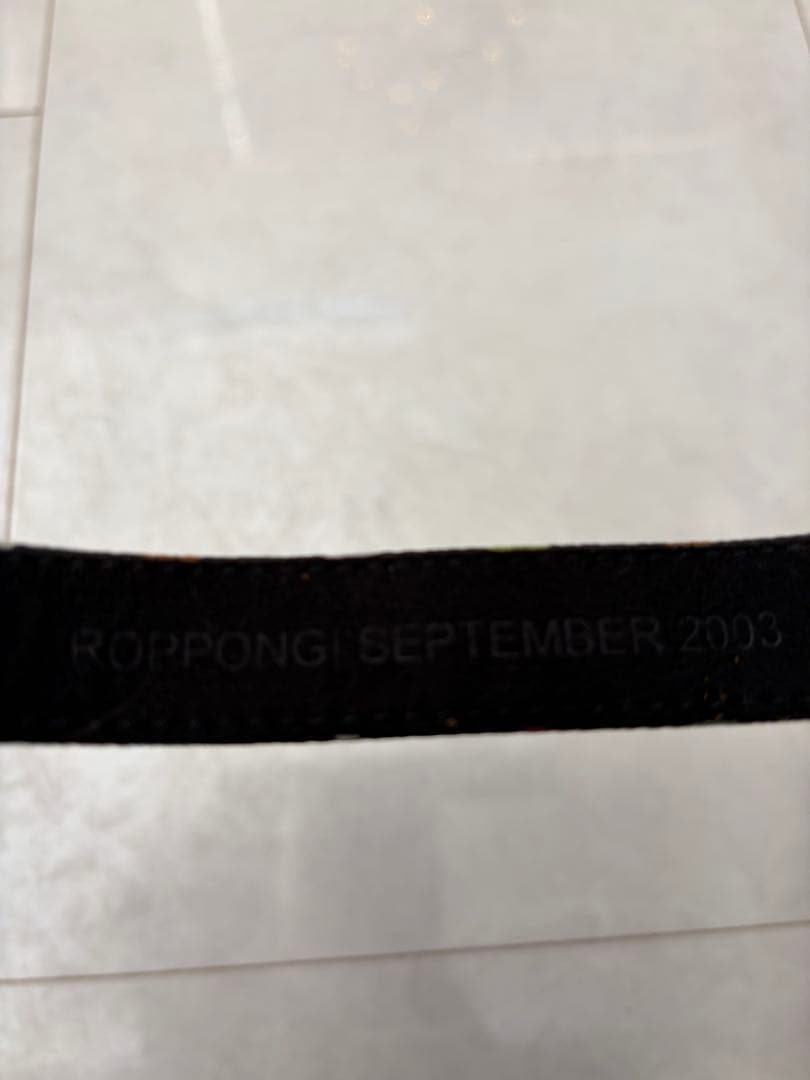 ルイ・ヴィトン　モノグラム・マルチカラー レザーブレスレット<非売品>