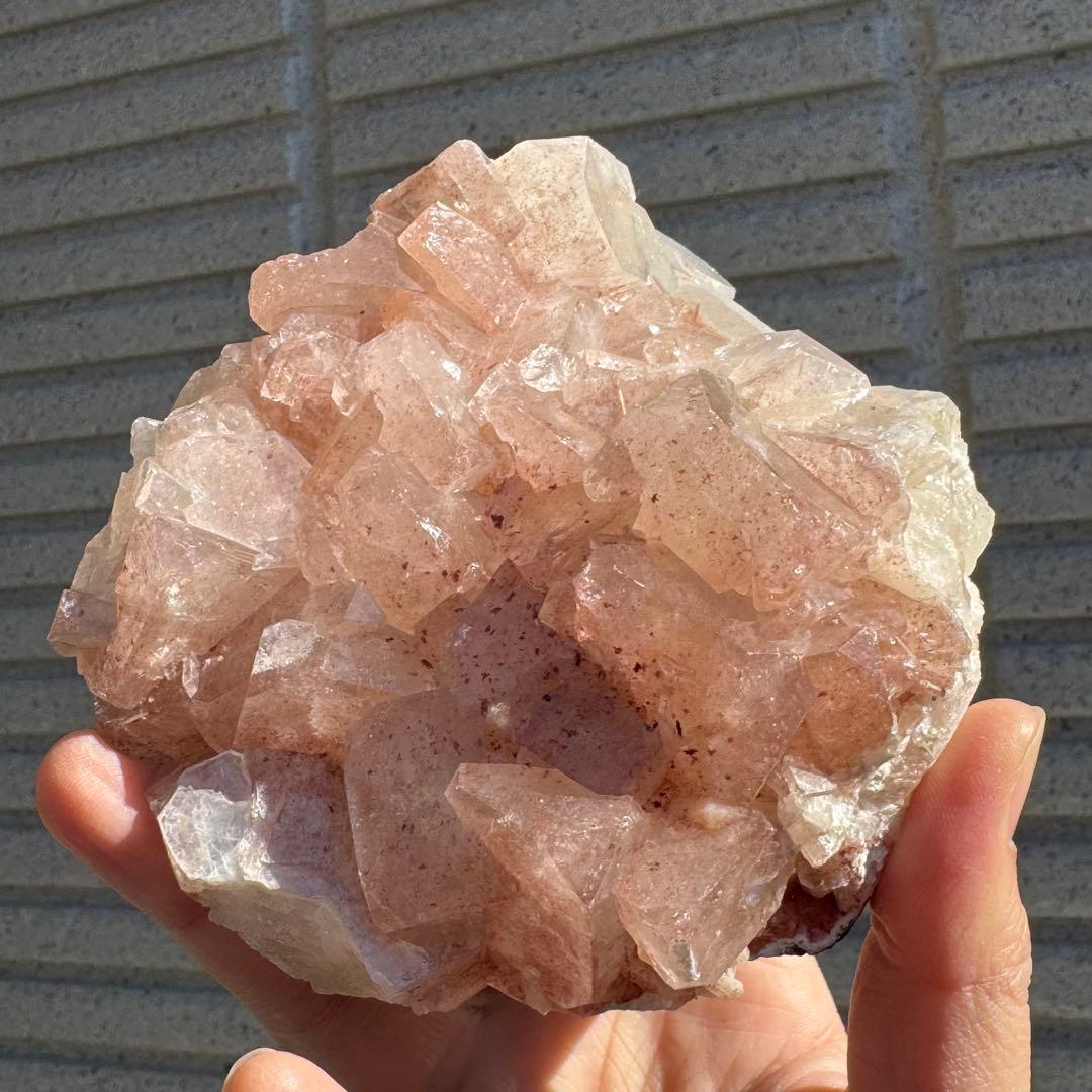 【希少】ピンクアポフィライト　原石