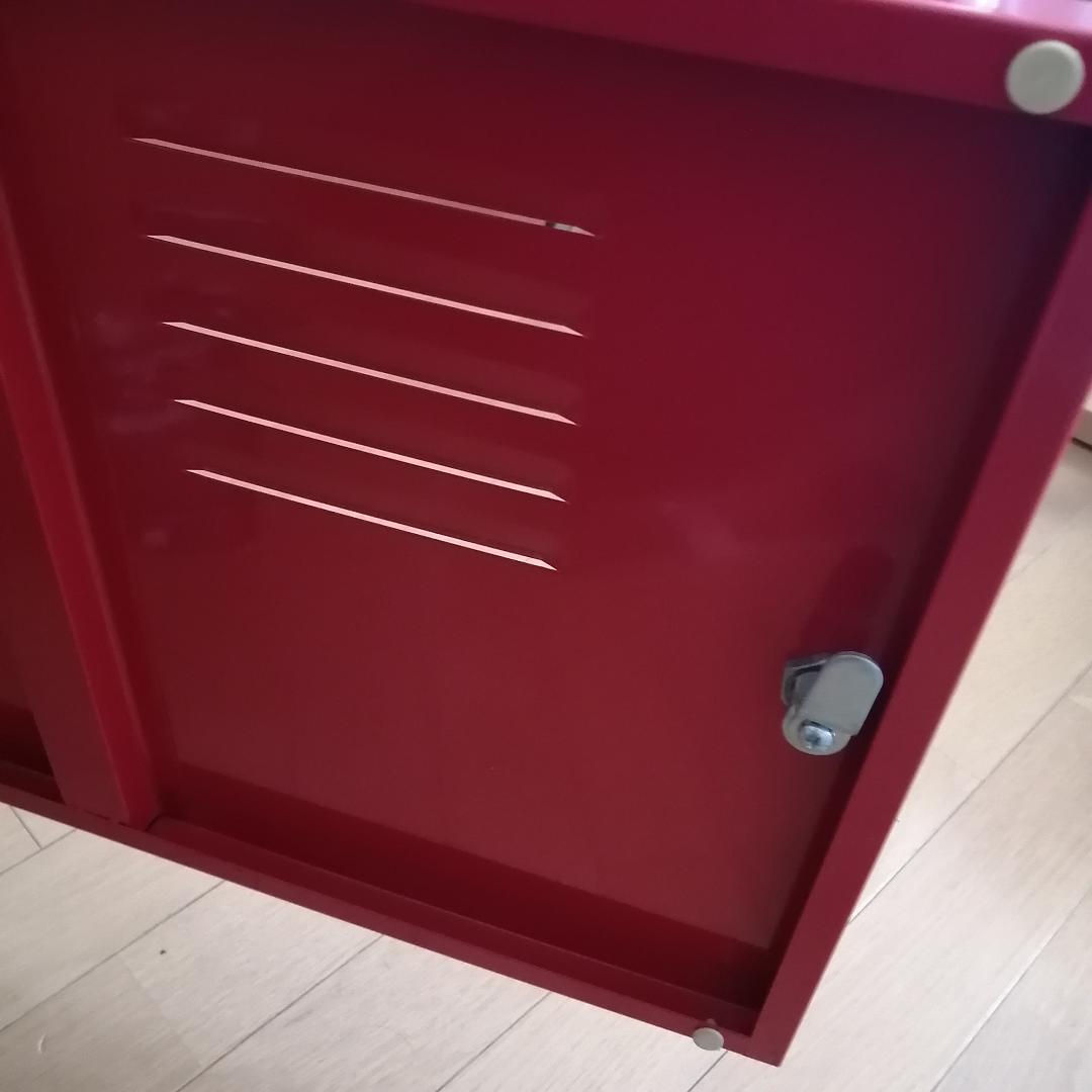 IKEA イケア PSキャビネット　赤