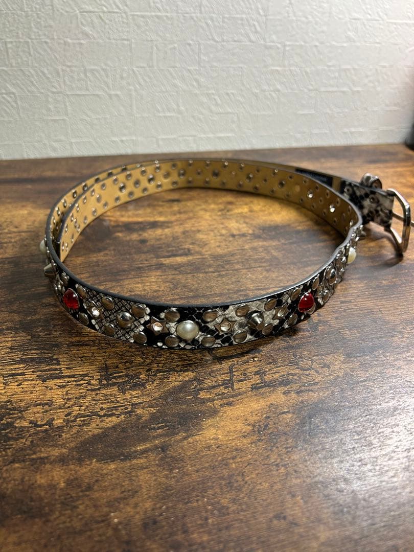 Jaded London Silver Mamba Belt マンバベルト