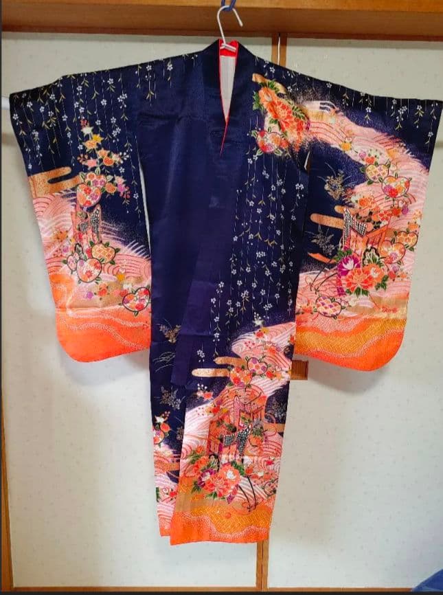 【七五三】美品着物（帯付き）