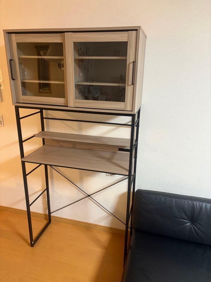 【直接取り引き限定・ニトリ】　　　　　ヴィンテージテイスト　ゴミ箱上ラック