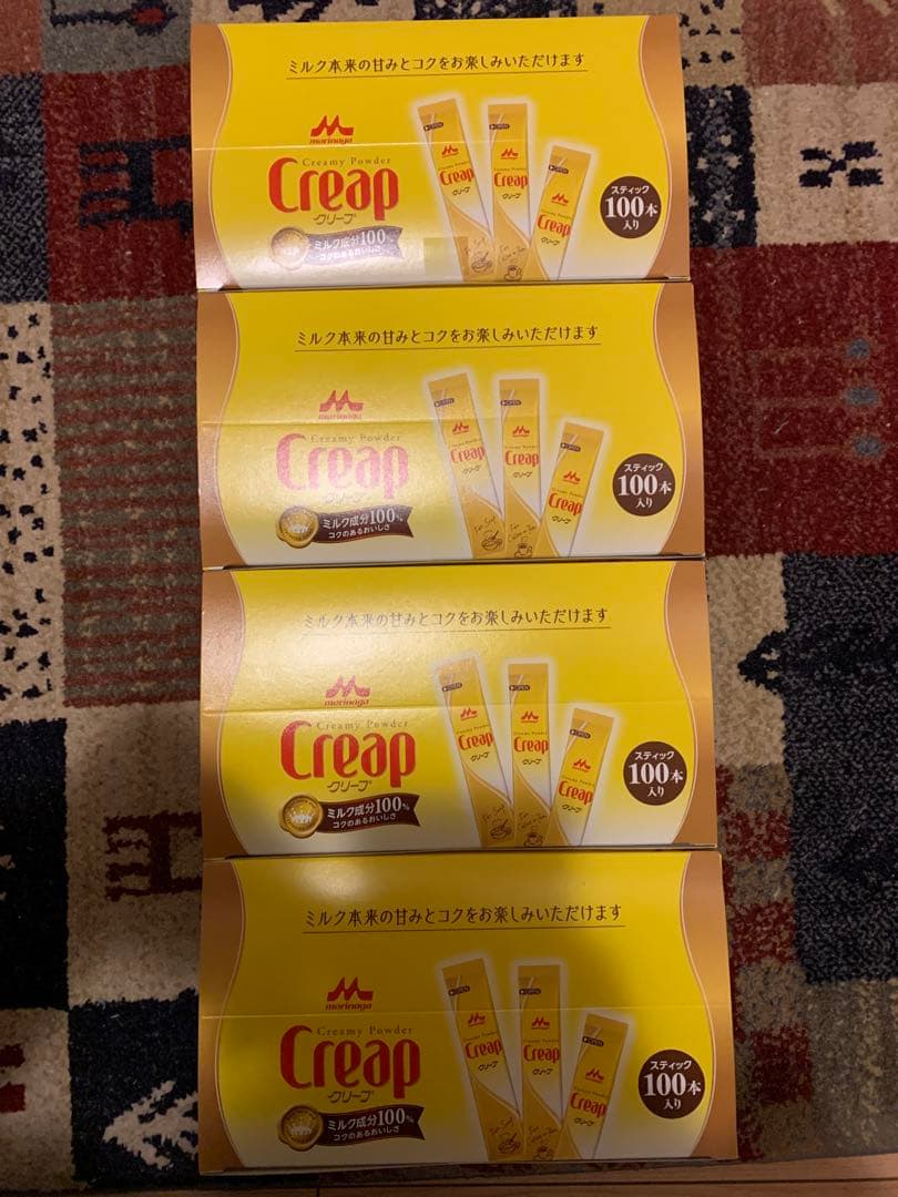 森永乳業クリープ スティック100本入 コーヒー ミルク コーヒークリーム　9箱