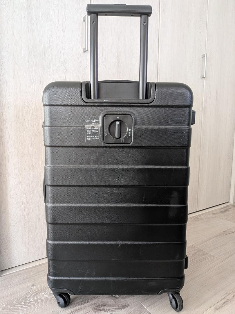 MUJI 無印良品 ストッパー付きハードキャリーケース 60L スーツケース