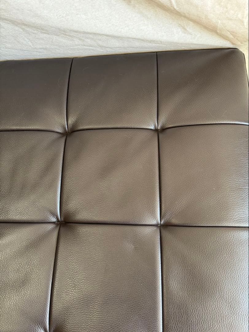 ダークブラウン オットマン