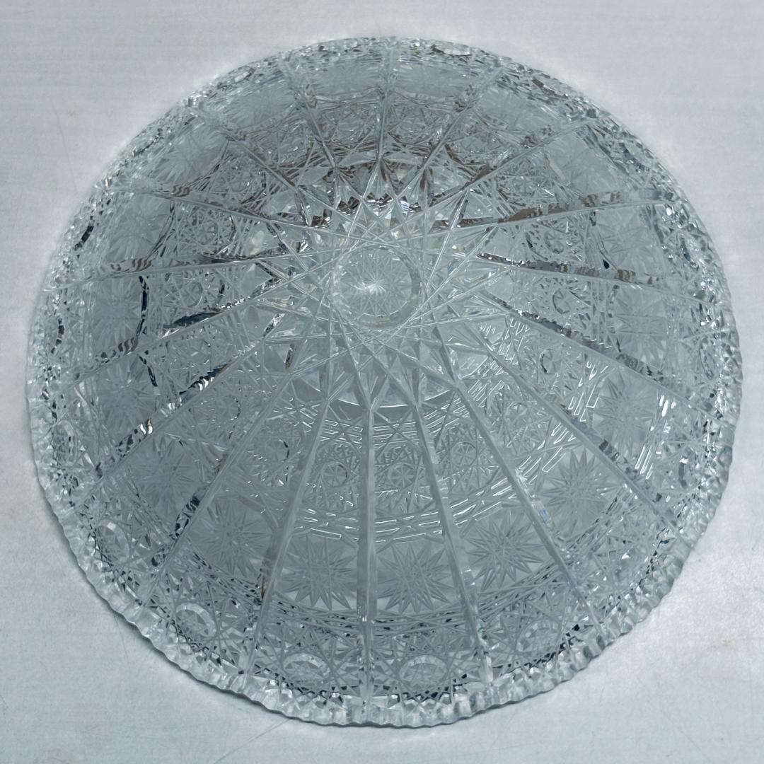 ボヘミアグラス PK500カット 器 チェコ製 高級クリスタル