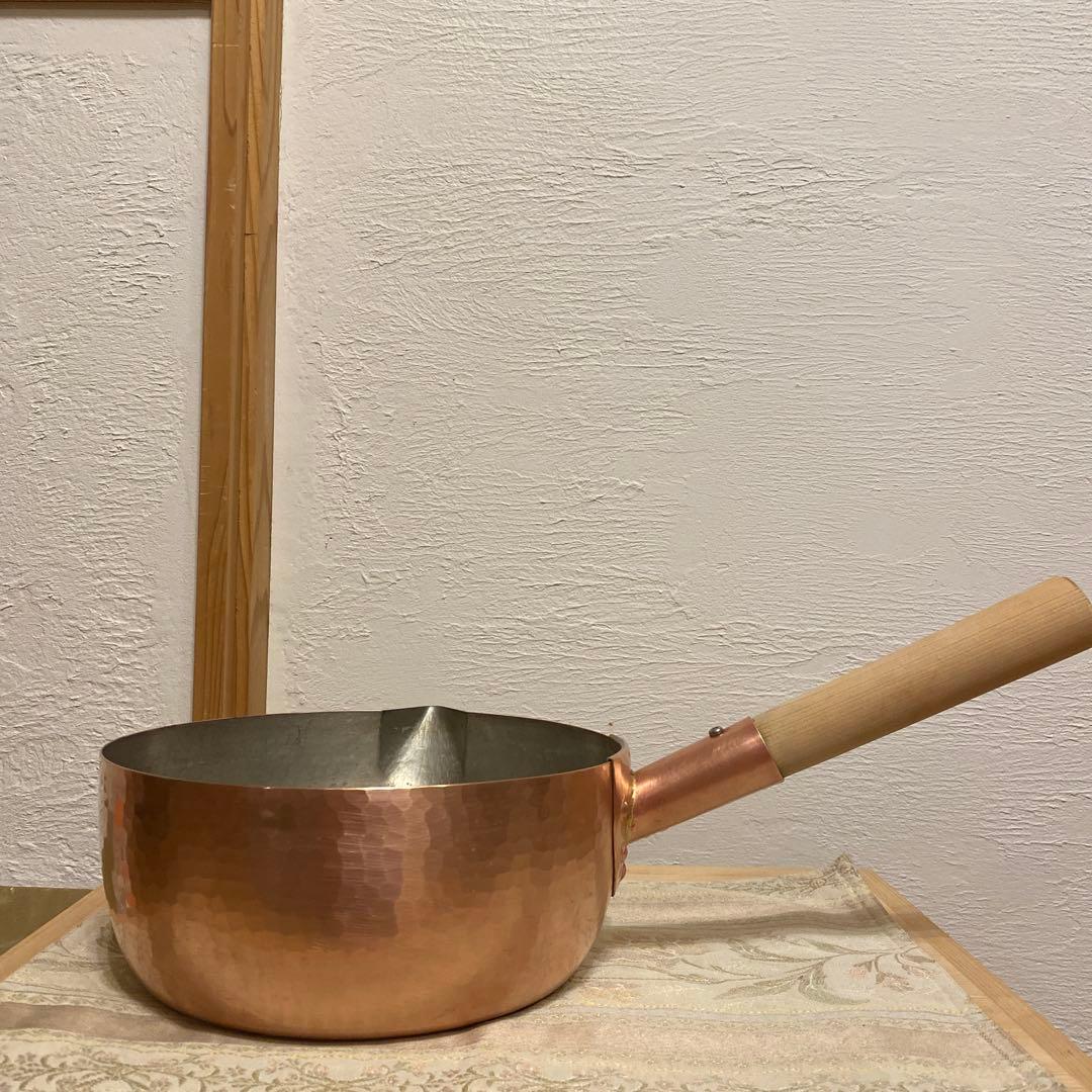 鎚起銅器　行平鍋