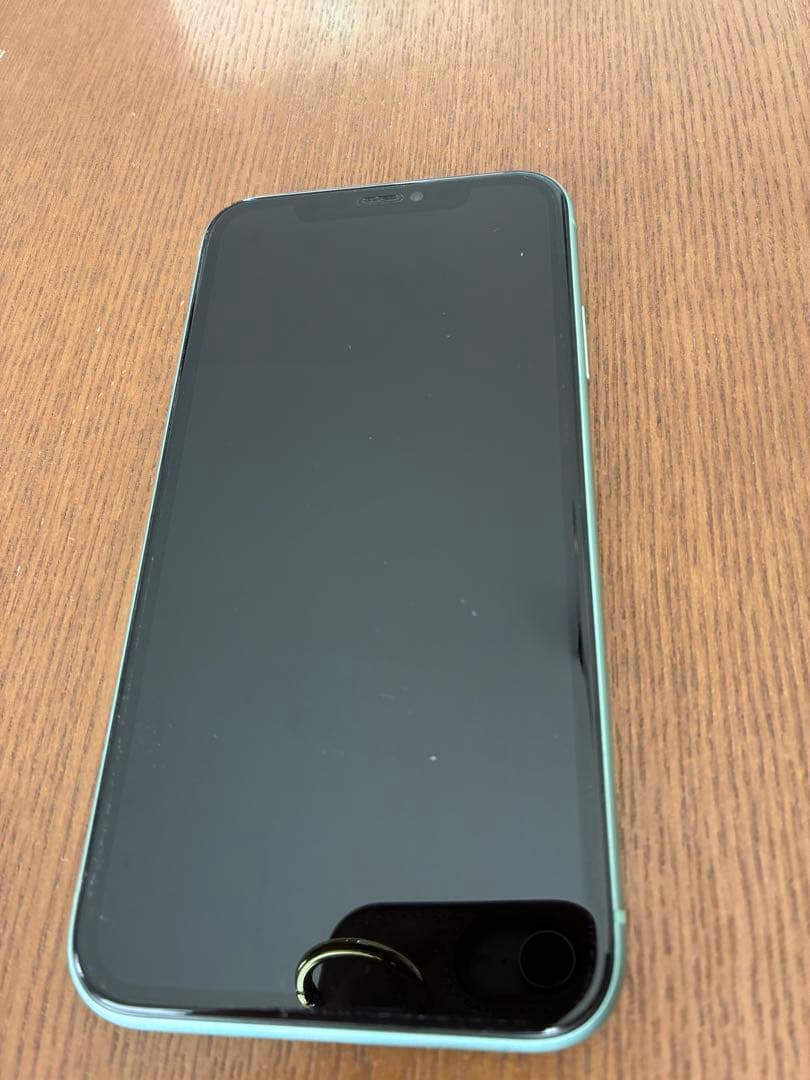 【美品】Apple iPhone 11 ミントグリーン 本体